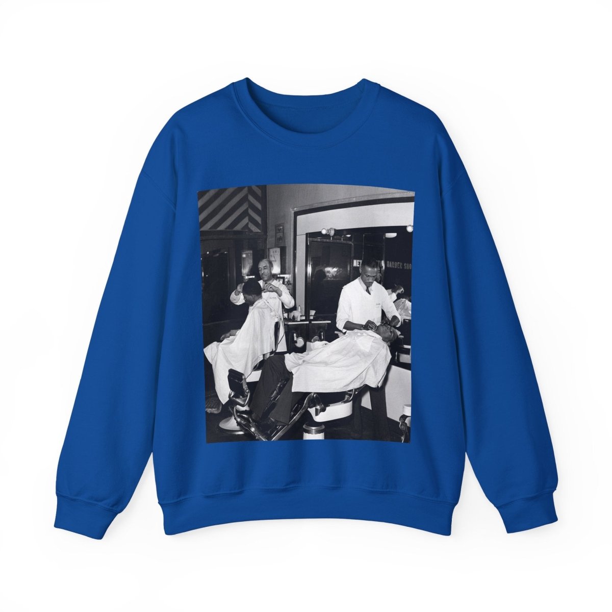 Black Barber Shop Sweatshirt - The Trini Gee