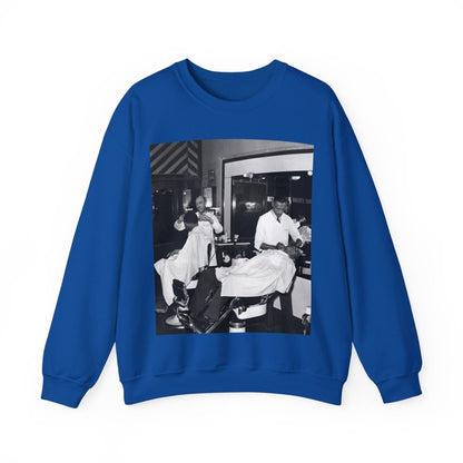 Black Barber Shop Sweatshirt - The Trini Gee