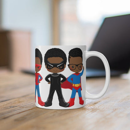 Black Boy Power Mug - The Trini Gee