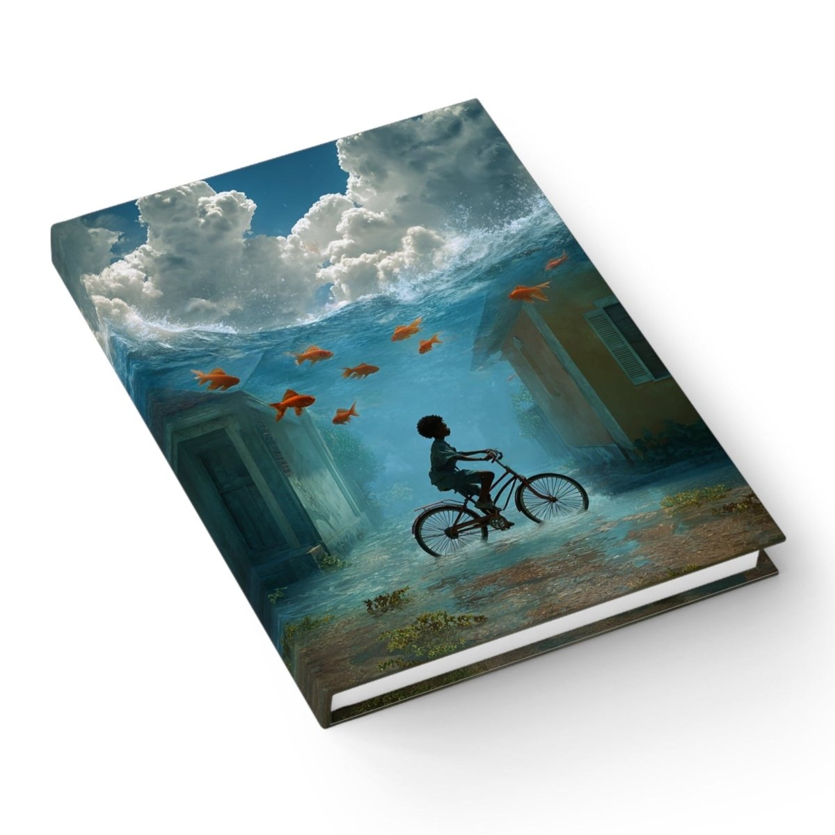 Black Boy Surreal Journal - Afrocentric Art by The Trini Gee