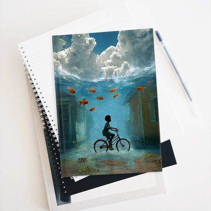 Black Boy Surreal Journal - Afrocentric Art by The Trini Gee