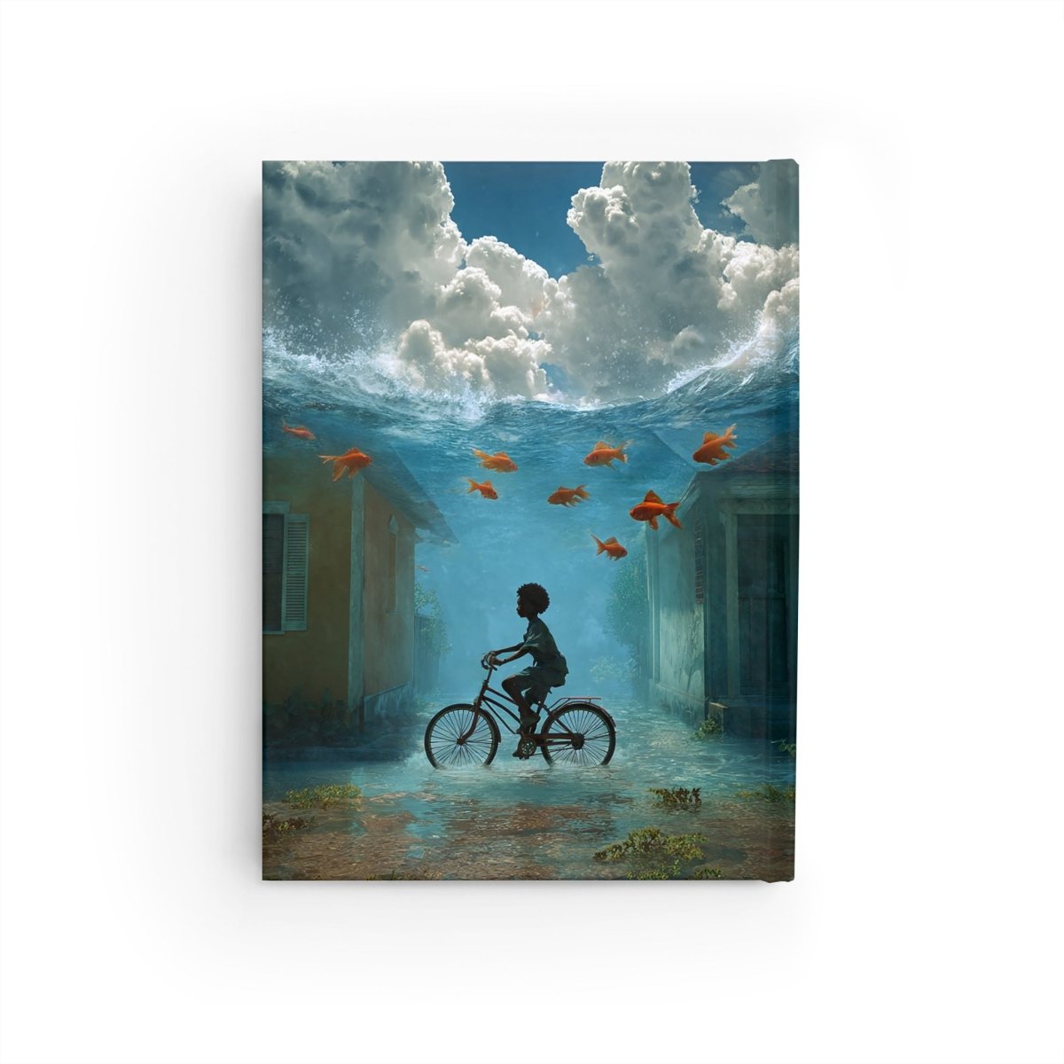 Black Boy Surreal Journal - Afrocentric Art by The Trini Gee