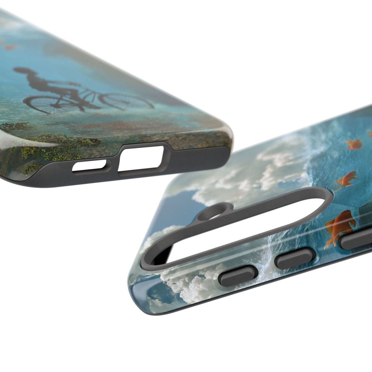 Black Boy Surreal Phone Case - Afrocentric Art by The Trini Gee