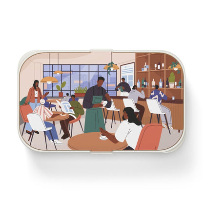 Black Café Bento Box - Afrocentric Art by The Trini Gee