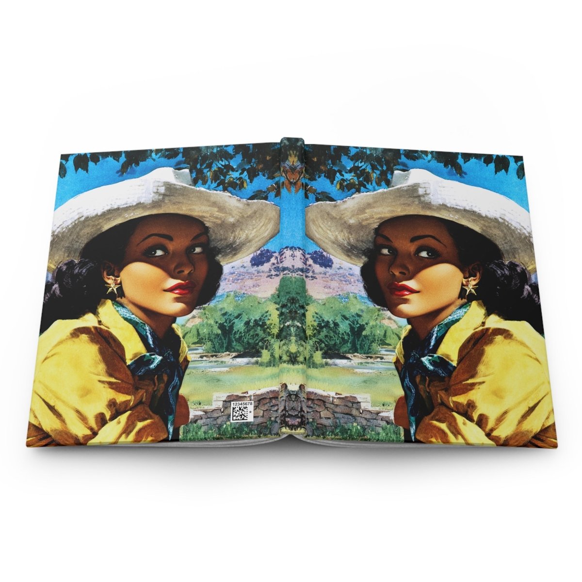 Black Cowgirl Journal - Afrocentric Art by The Trini Gee