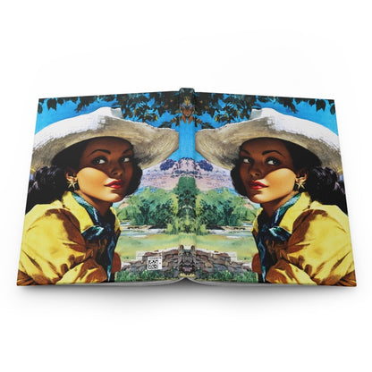 Black Cowgirl Journal - Afrocentric Art by The Trini Gee