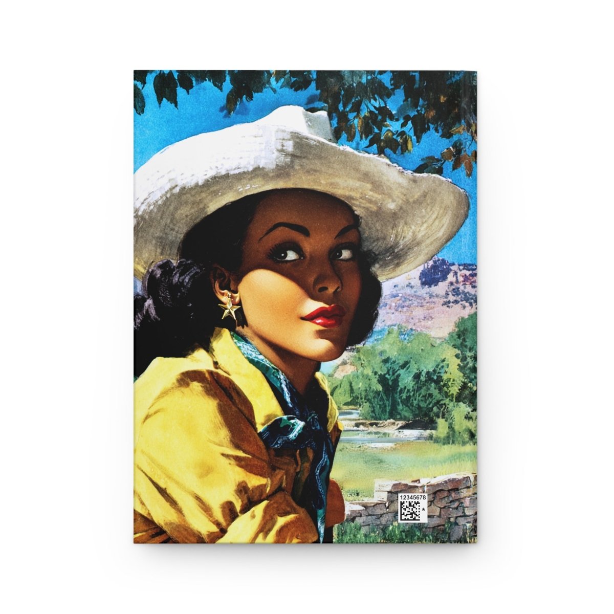 Black Cowgirl Journal - Afrocentric Art by The Trini Gee