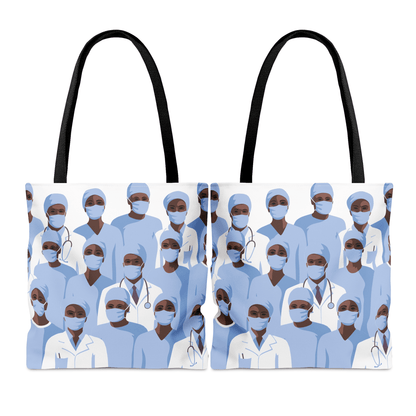 Black Doctors MD Tote Bag - The Trini Gee