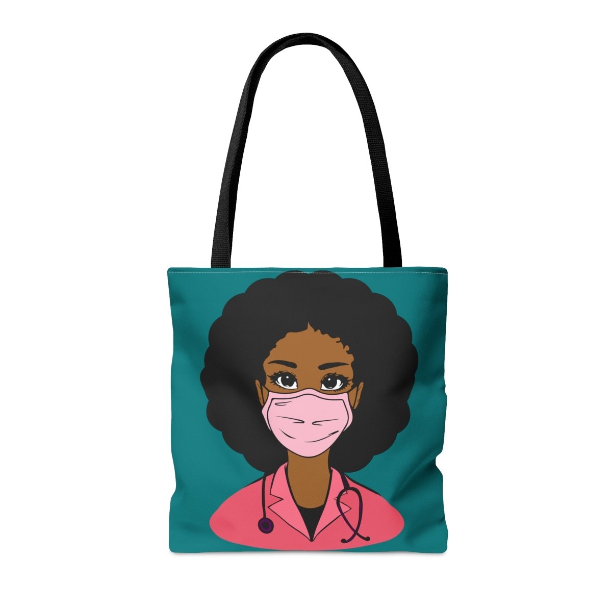 Black Doctors Tote Bag - Afrocentric Art by The Trini Gee