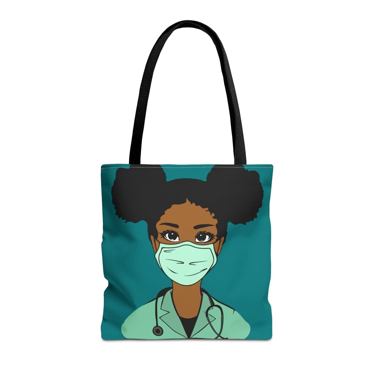 Black Doctors Tote Bag - Afrocentric Art by The Trini Gee