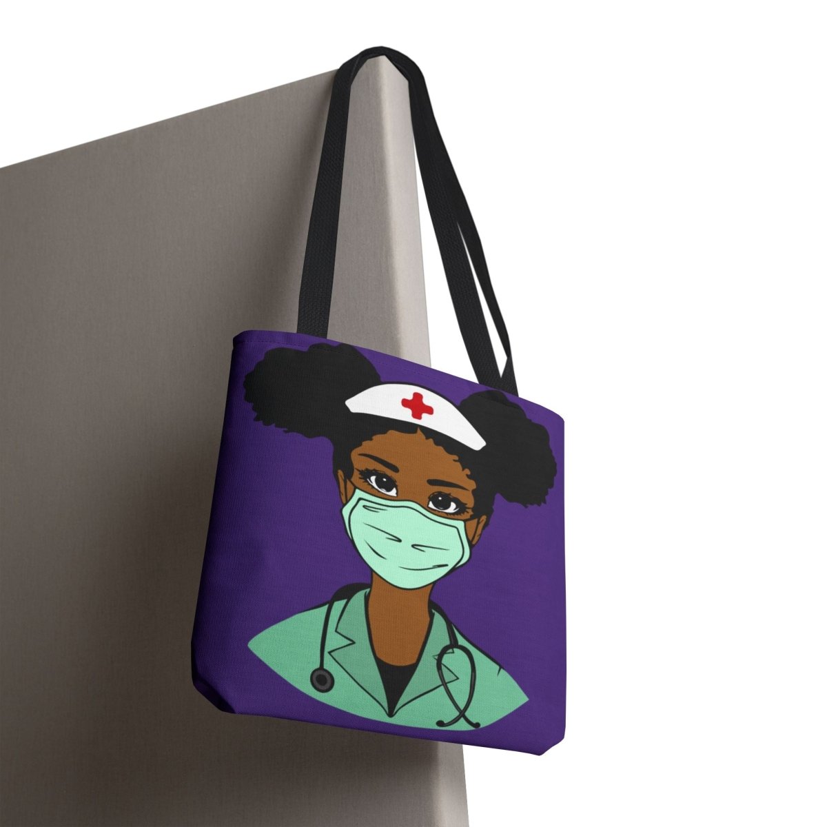 Black Doctors Tote Bag - Afrocentric Art by The Trini Gee