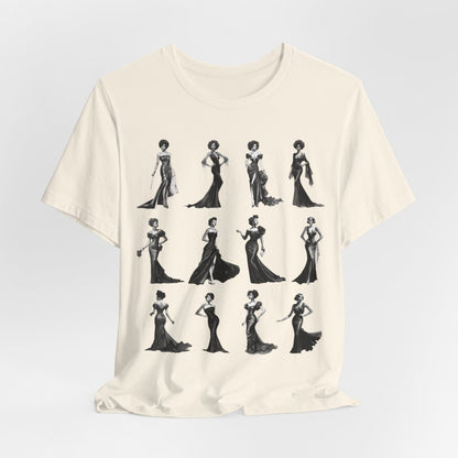 Black Dress Shirt - Afrocentric Art by The Trini Gee