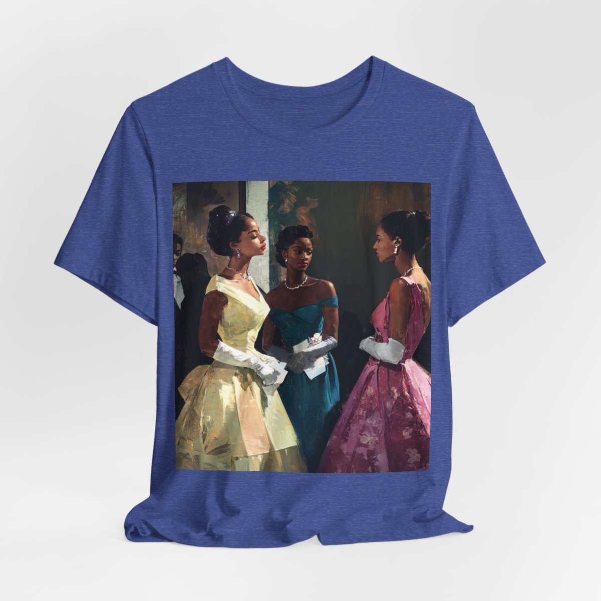 Black Elegance T-shirt - Afrocentric Art by The Trini Gee