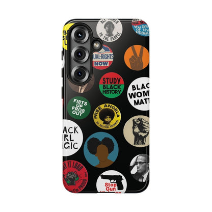 Black Empowerment Phone Case - Afrocentric Art by The Trini Gee