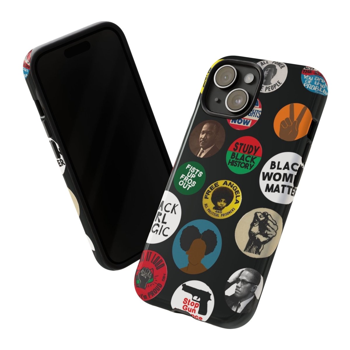 Black Empowerment Phone Case - Afrocentric Art by The Trini Gee