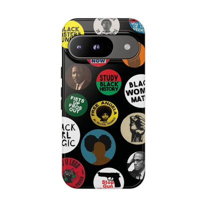 Black Empowerment Phone Case - Afrocentric Art by The Trini Gee