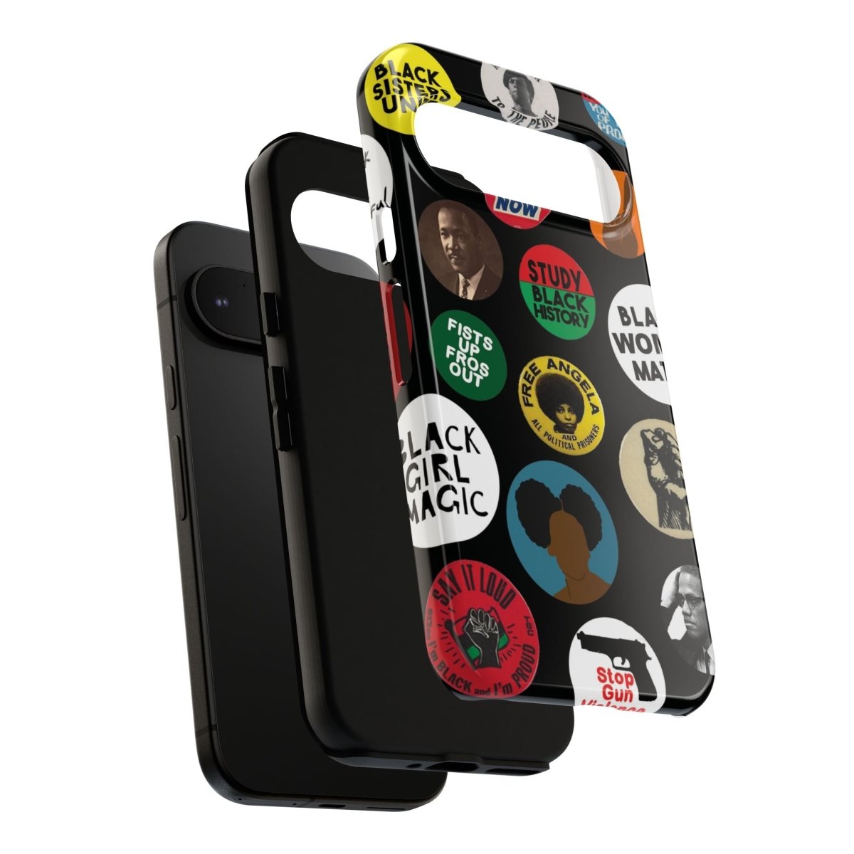 Black Empowerment Phone Case - Afrocentric Art by The Trini Gee