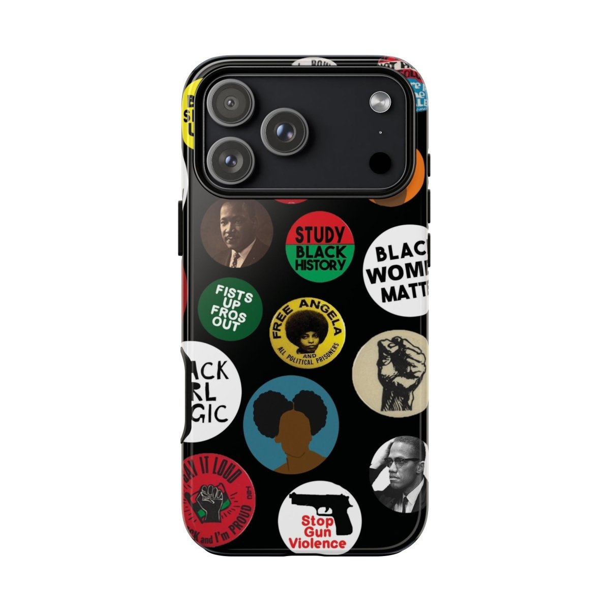 Black Empowerment Phone Case - Afrocentric Art by The Trini Gee