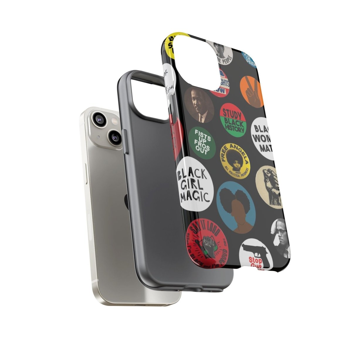 Black Empowerment Phone Case - Afrocentric Art by The Trini Gee