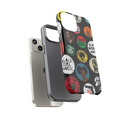 Black Empowerment Phone Case - Afrocentric Art by The Trini Gee