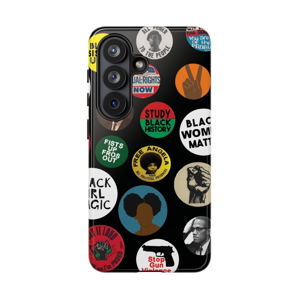 Black Empowerment Phone Case - Afrocentric Art by The Trini Gee