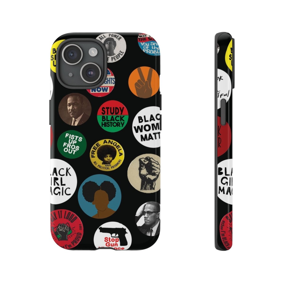 Black Empowerment Phone Case - Afrocentric Art by The Trini Gee