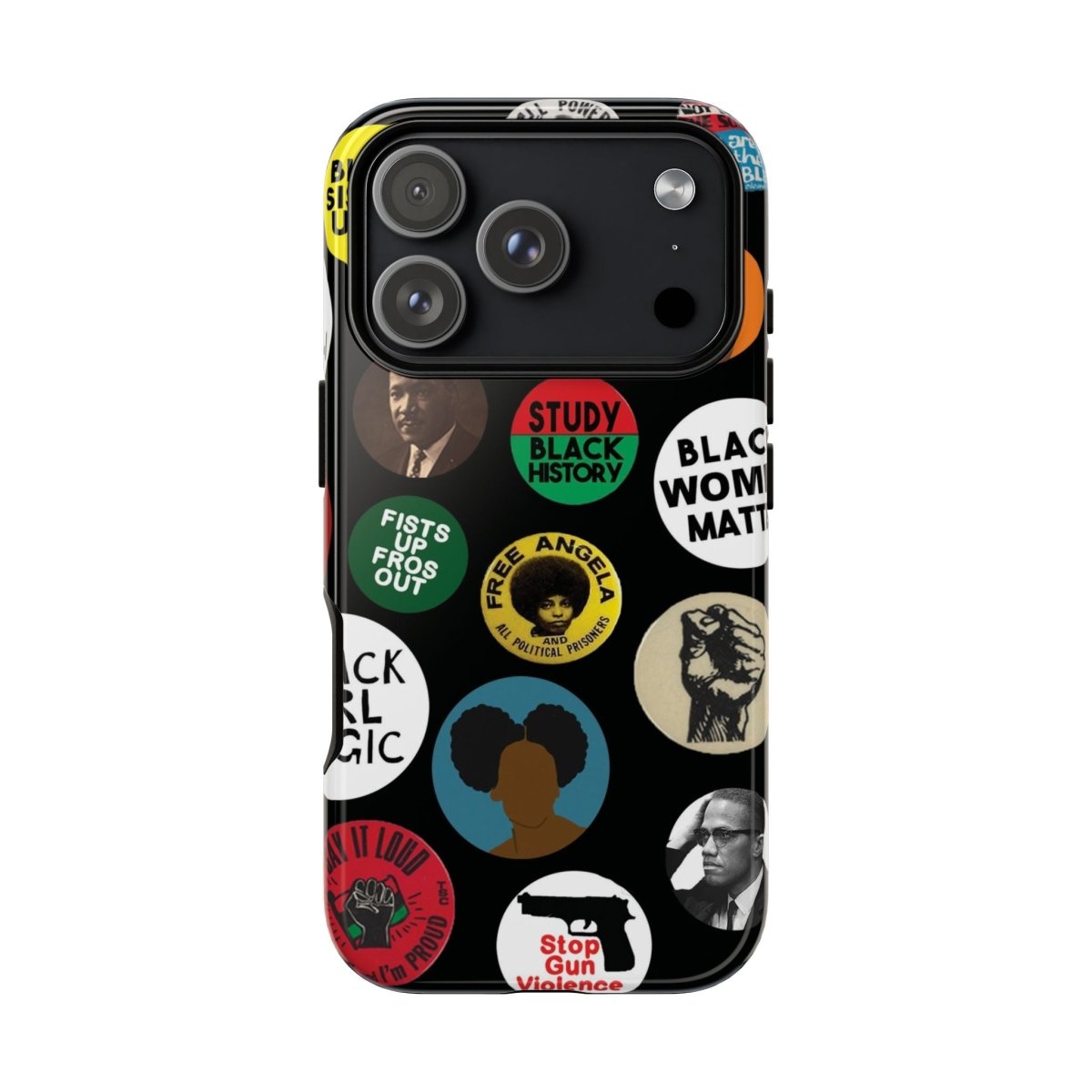 Black Empowerment Phone Case - Afrocentric Art by The Trini Gee