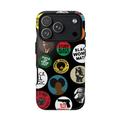 Black Empowerment Phone Case - Afrocentric Art by The Trini Gee
