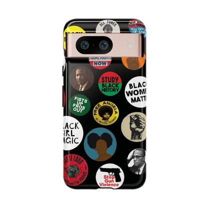 Black Empowerment Phone Case - Afrocentric Art by The Trini Gee
