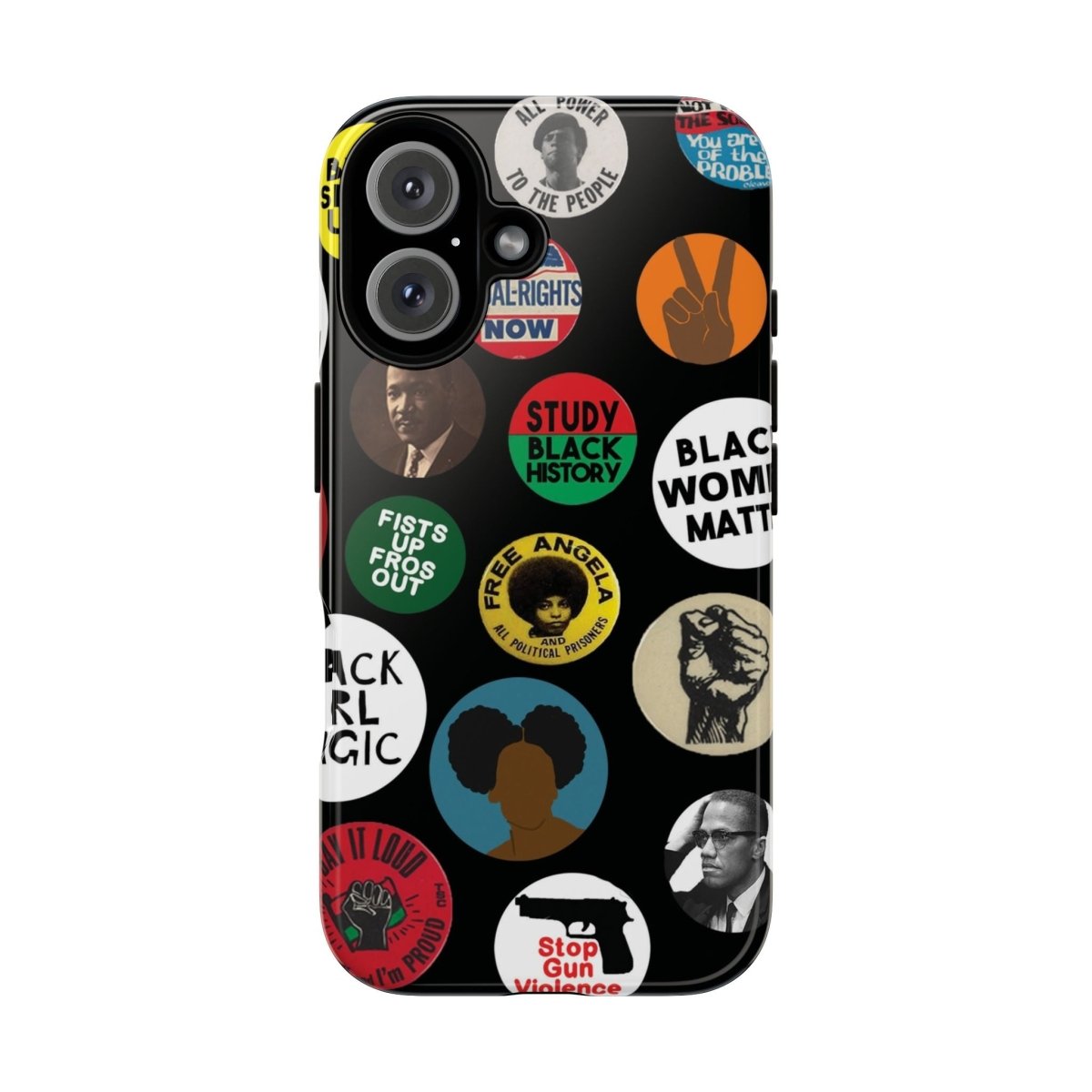 Black Empowerment Phone Case - Afrocentric Art by The Trini Gee