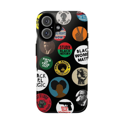 Black Empowerment Phone Case - Afrocentric Art by The Trini Gee