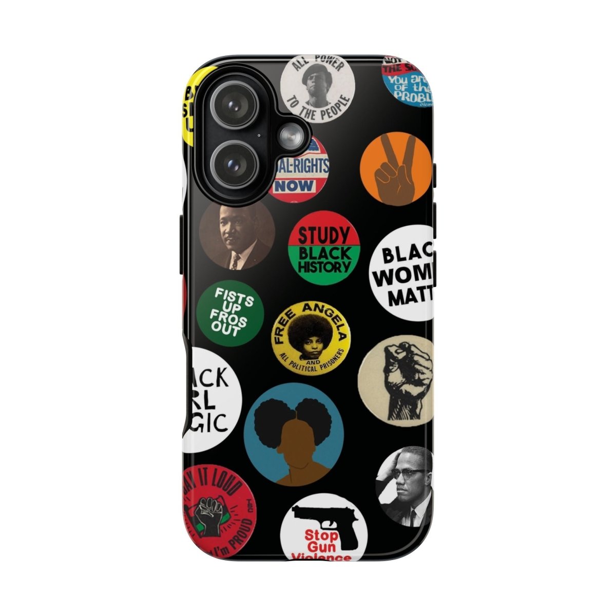 Black Empowerment Phone Case - Afrocentric Art by The Trini Gee