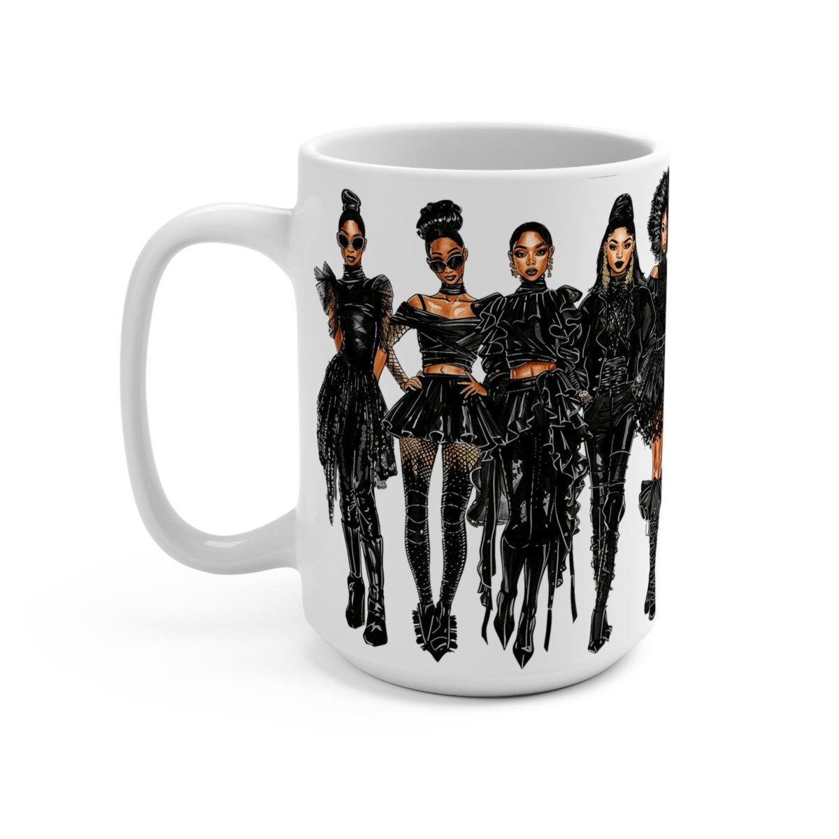 Black Everything Mug - The Trini Gee