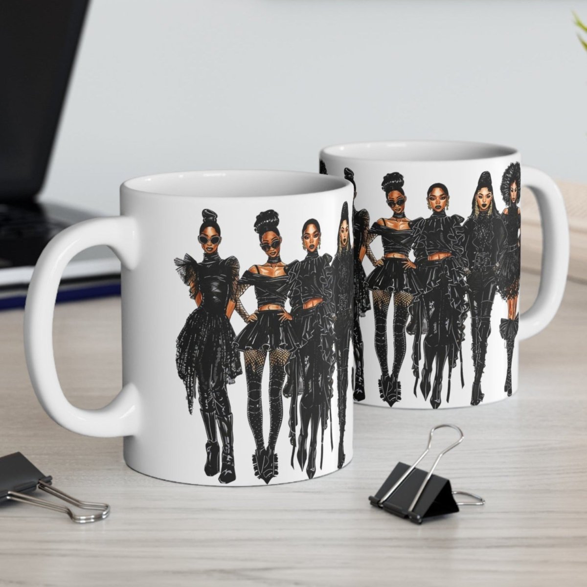 Black Everything Mug - The Trini Gee