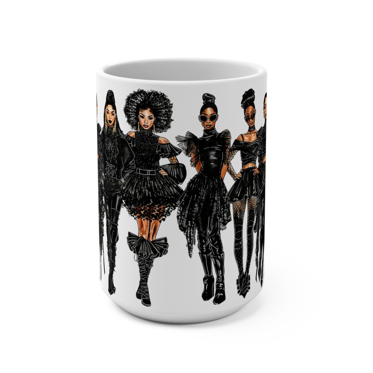 Black Everything Mug - The Trini Gee