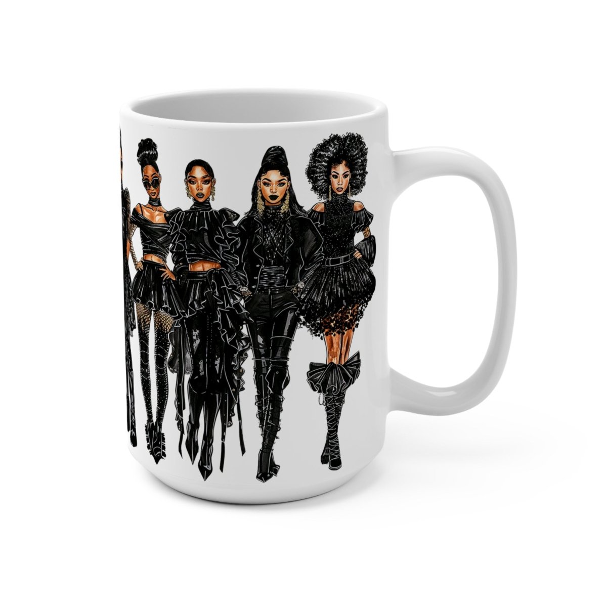 Black Everything Mug - The Trini Gee