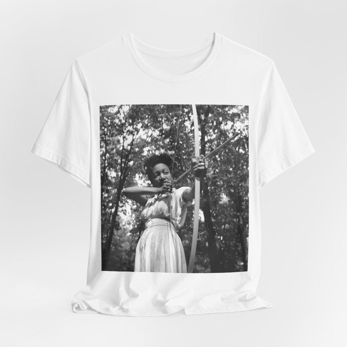 Black Girl Archery Shirt - Afrocentric Art by The Trini Gee