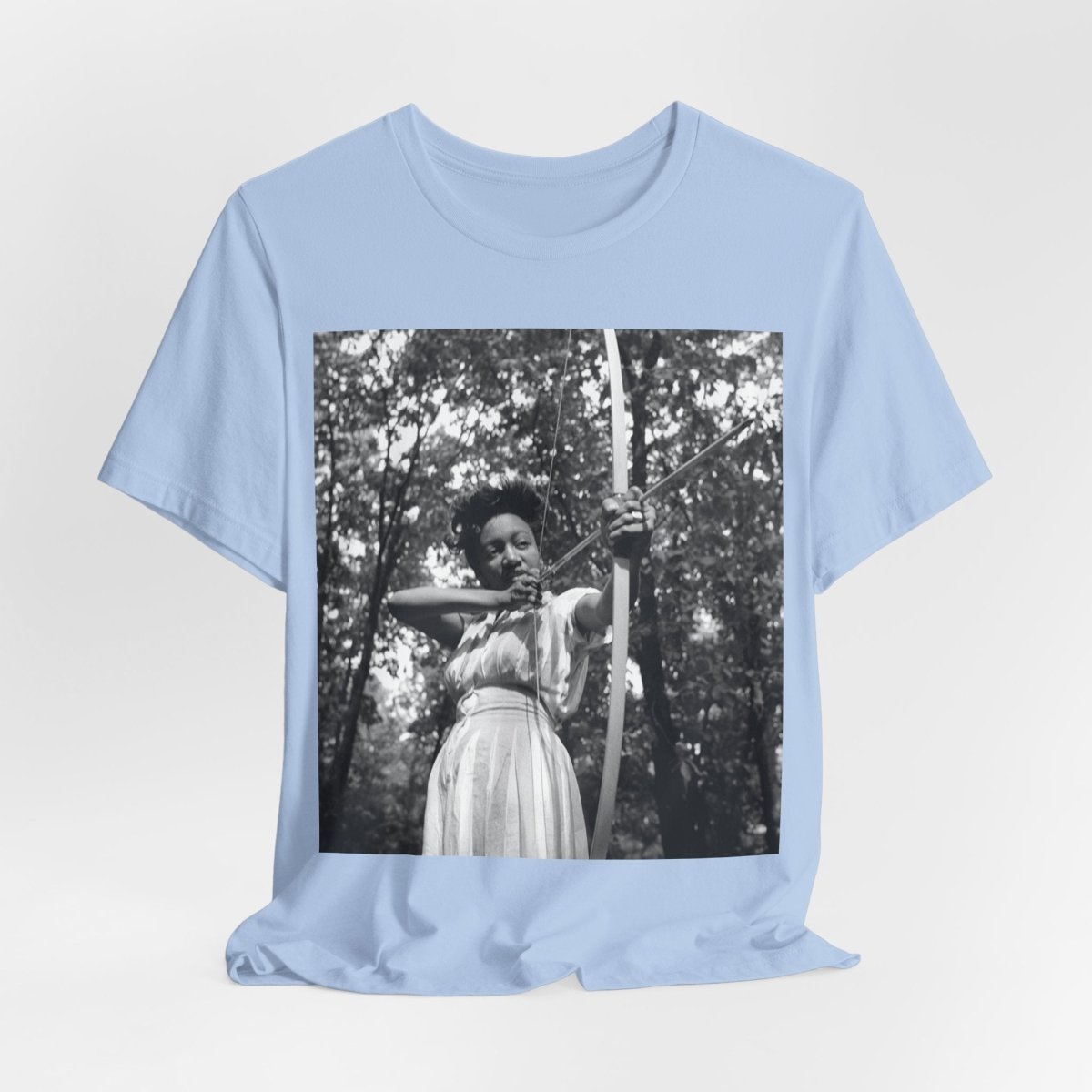 Black Girl Archery Shirt - Afrocentric Art by The Trini Gee