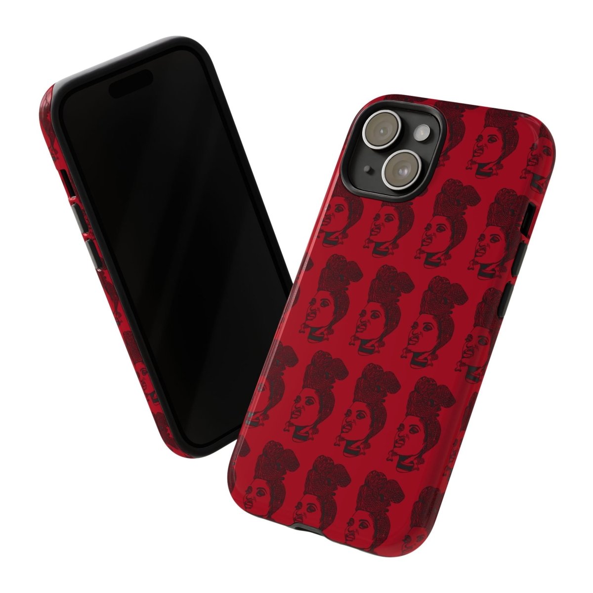 Black Girl Attitude Phone Case - Afrocentric Art by The Trini Gee