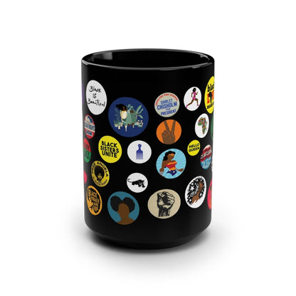 Black Girl Magic Mug - Afrocentric Art by The Trini Gee