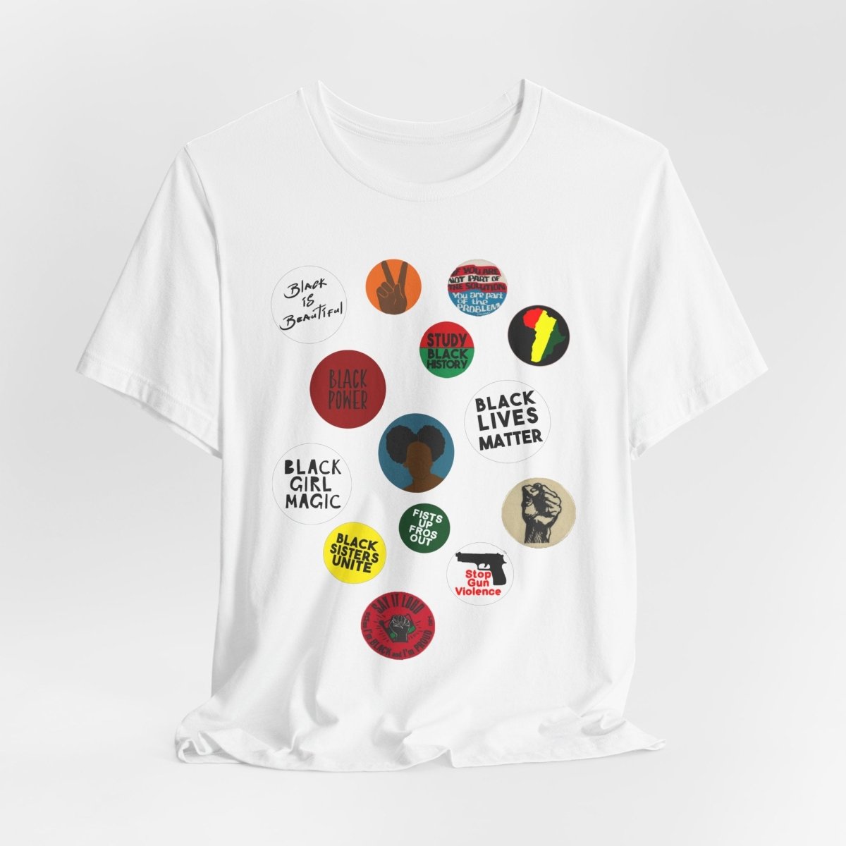 Black Girl Magic Shirt - Afrocentric Art by The Trini Gee