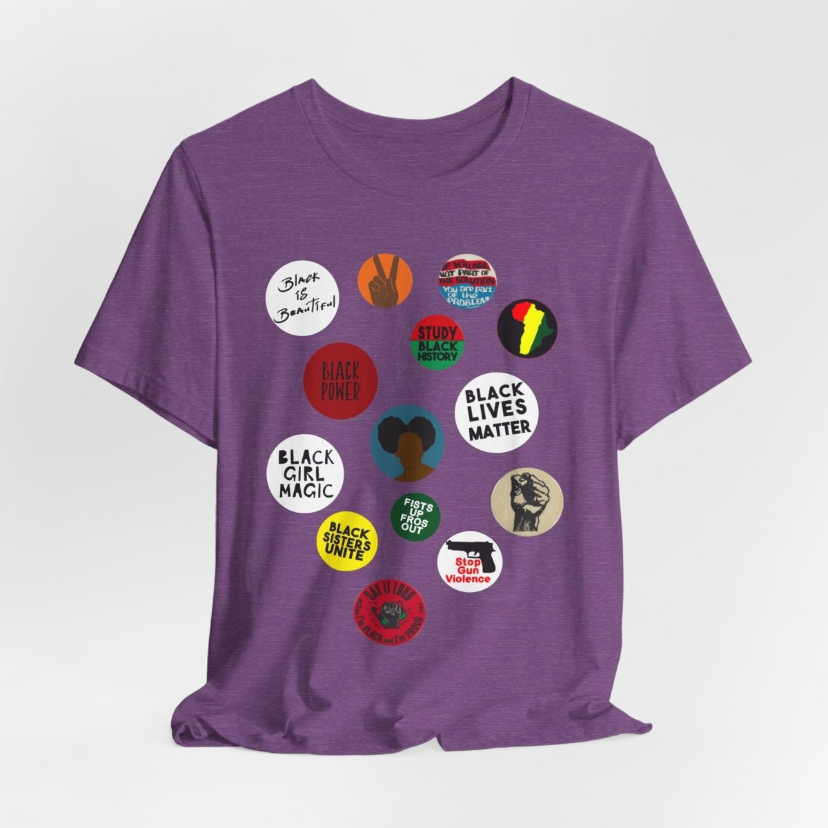 Black Girl Magic Shirt - Afrocentric Art by The Trini Gee