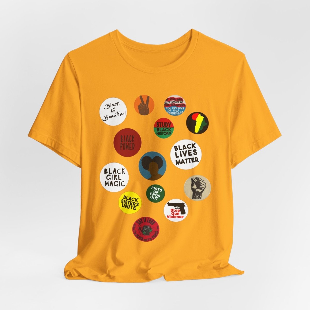 Black Girl Magic Shirt - Afrocentric Art by The Trini Gee