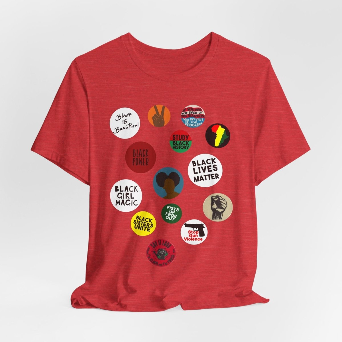 Black Girl Magic Shirt - Afrocentric Art by The Trini Gee