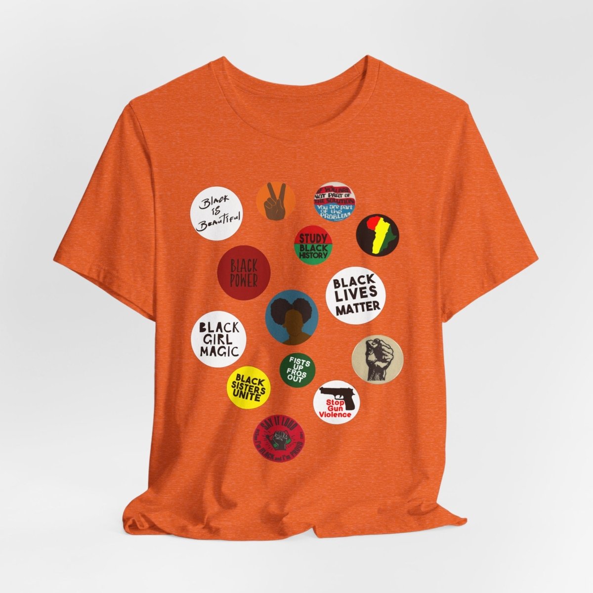 Black Girl Magic Shirt - Afrocentric Art by The Trini Gee