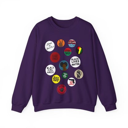 Black Girl Magic Sweatshirt - Afrocentric Art by The Trini Gee