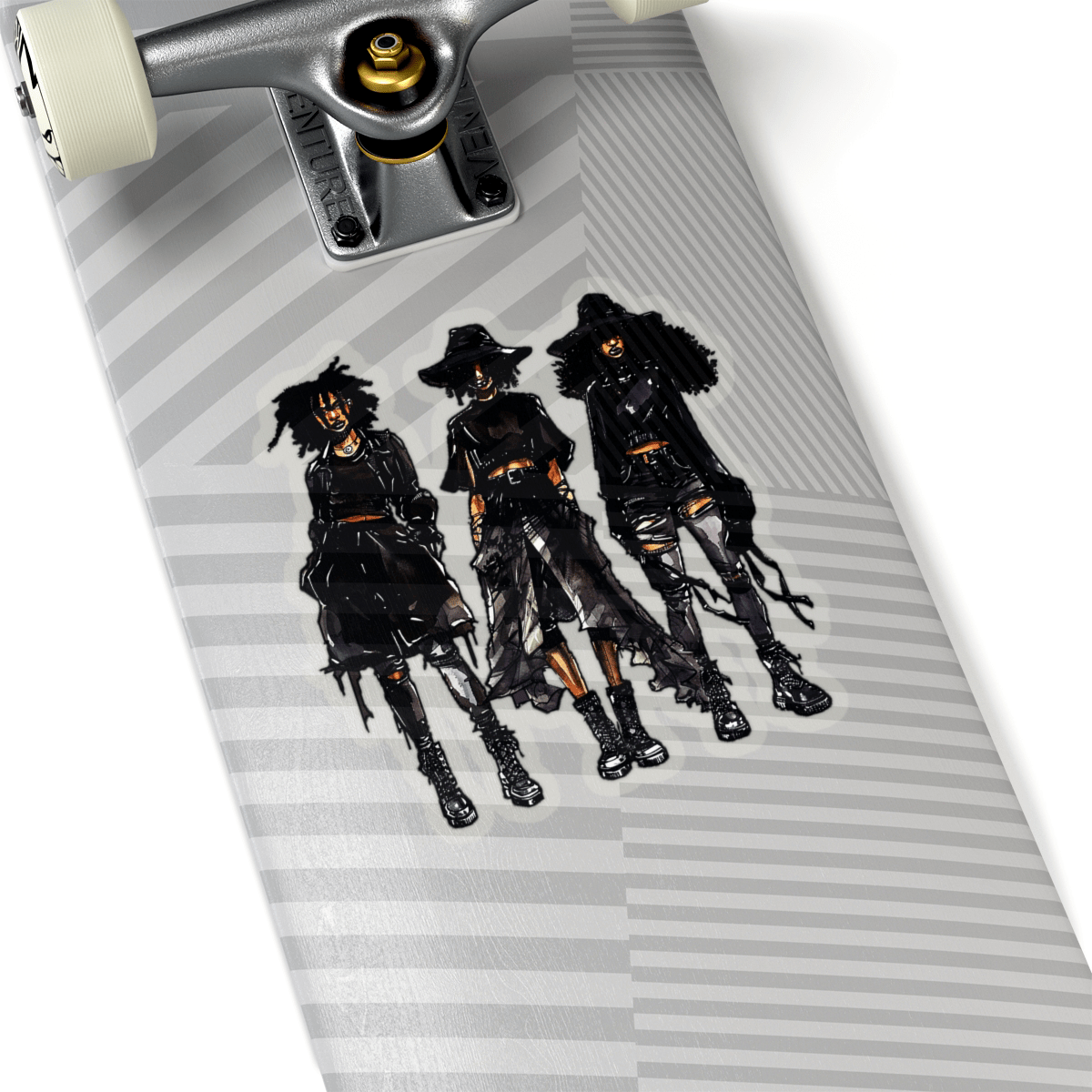 Black Girls Goth Sticker - The Trini Gee