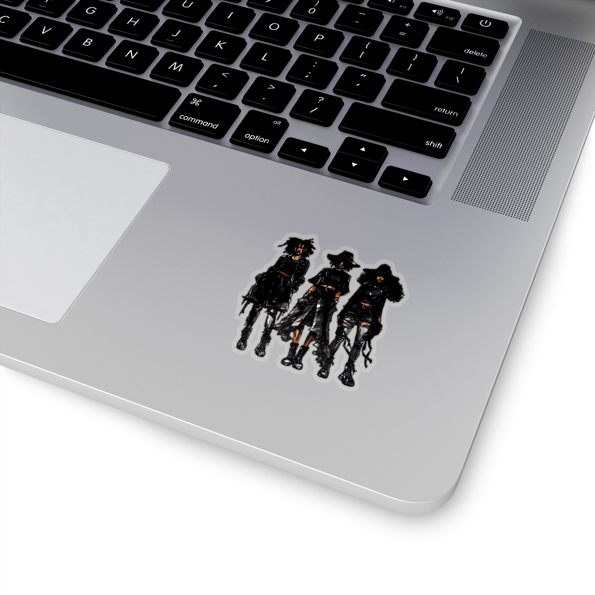 Black Girls Goth Sticker - The Trini Gee