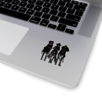 Black Girls Goth Sticker - The Trini Gee