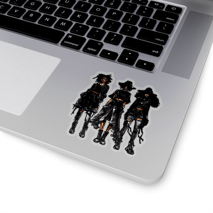 Black Girls Goth Sticker - The Trini Gee